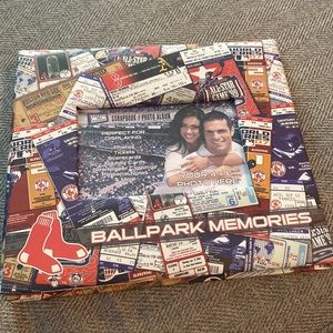 Boston Red Sox scrapbook